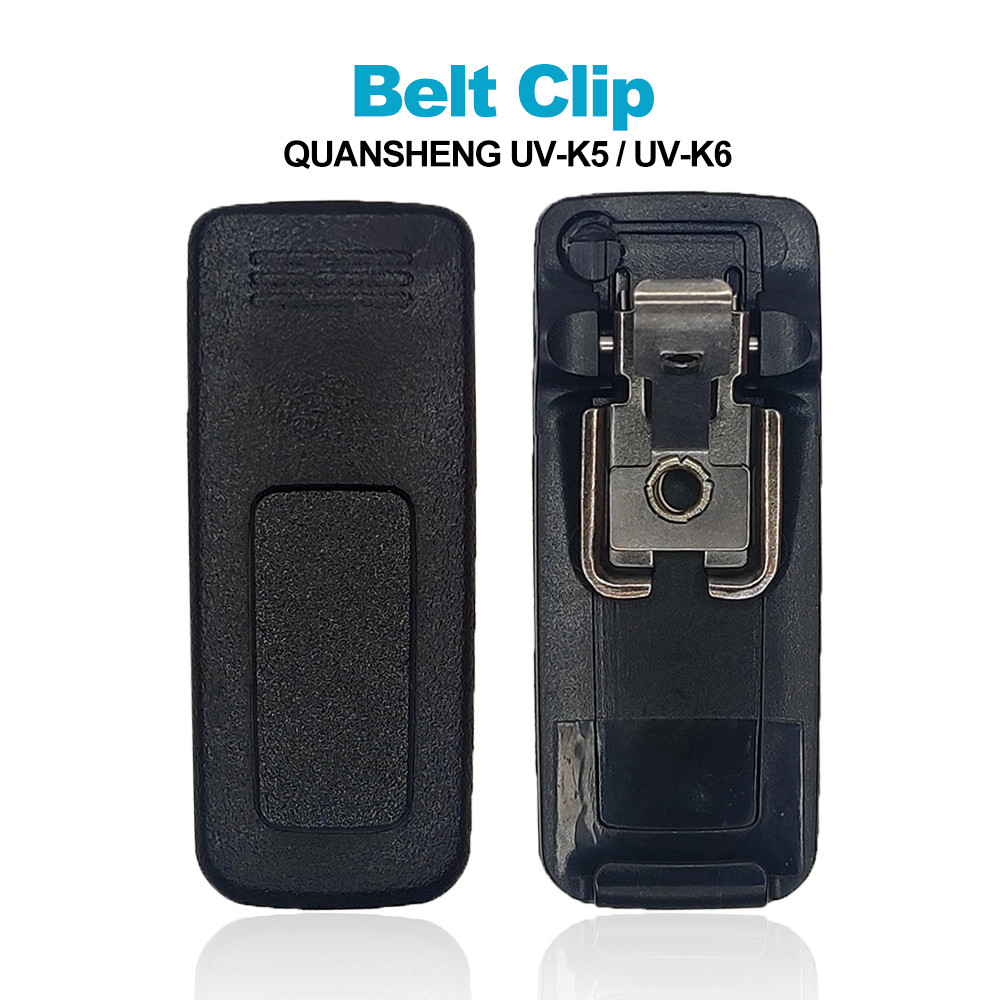 Quansheng UV-K5/K6 Original Belt Clip For Walkie Talkie UV-K5 UV-K58 UV-K6 UV-5R Plus 2Way Radio