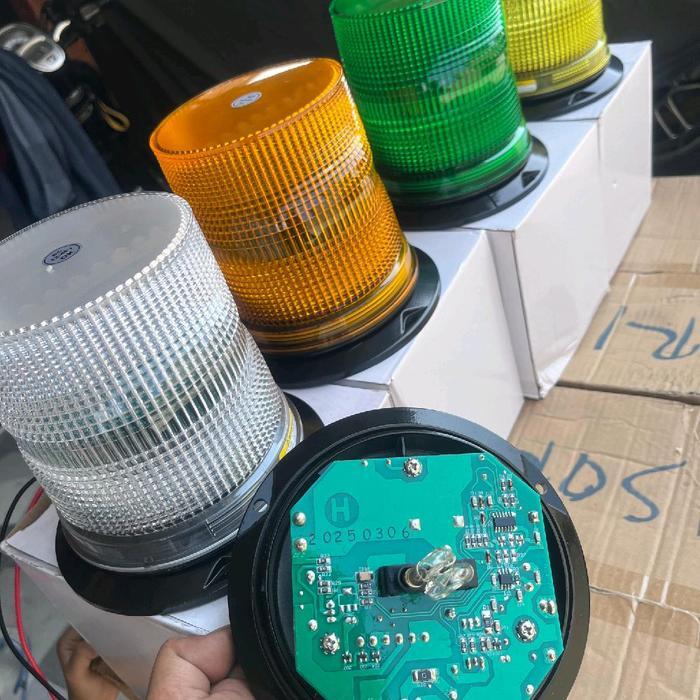 ROTARI SERI H 1X KEDIP 12V-24V LAMPU ROTARI SERI H 1 KALI KEDIP 12V-24V