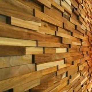 gdyd- Wall Panel Jati - Panel Dinding Jati - Hiasan Dinding Kayu