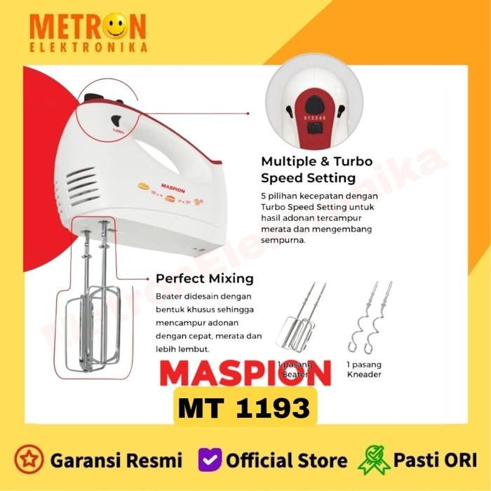 MASPION MT-1193 HAND MIXER / MT1193
