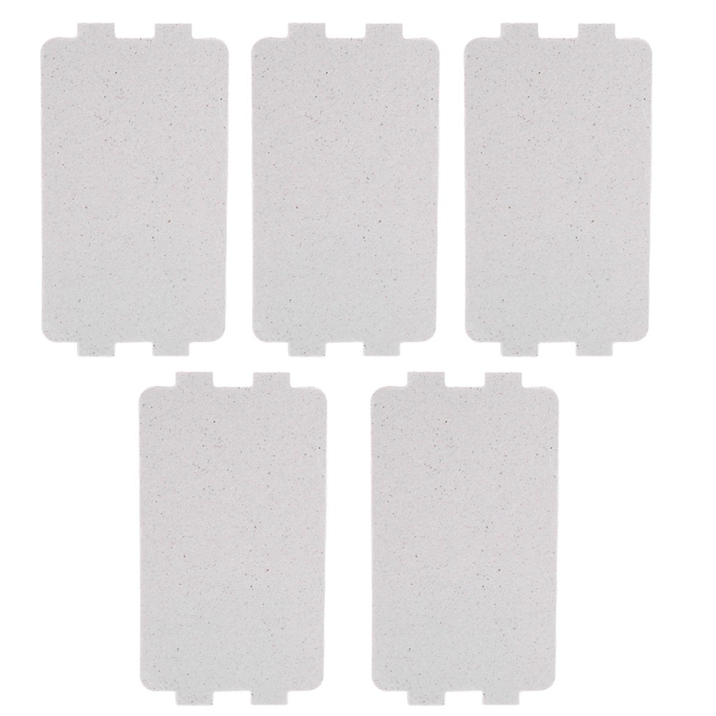5Pcs Mica Plate For Microwave Oven Microwave Oven Mica Plate Sheet Replacement Repairing Accessory