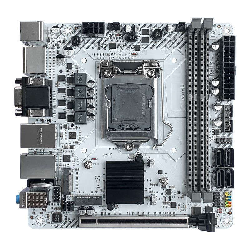 New 2023 H97 ITX Gaming Motherboard LGA 1150 Intel i3 i5 i7 CPU 16GB DDR3 1600MHz M.2 NVME Mini-ITX 