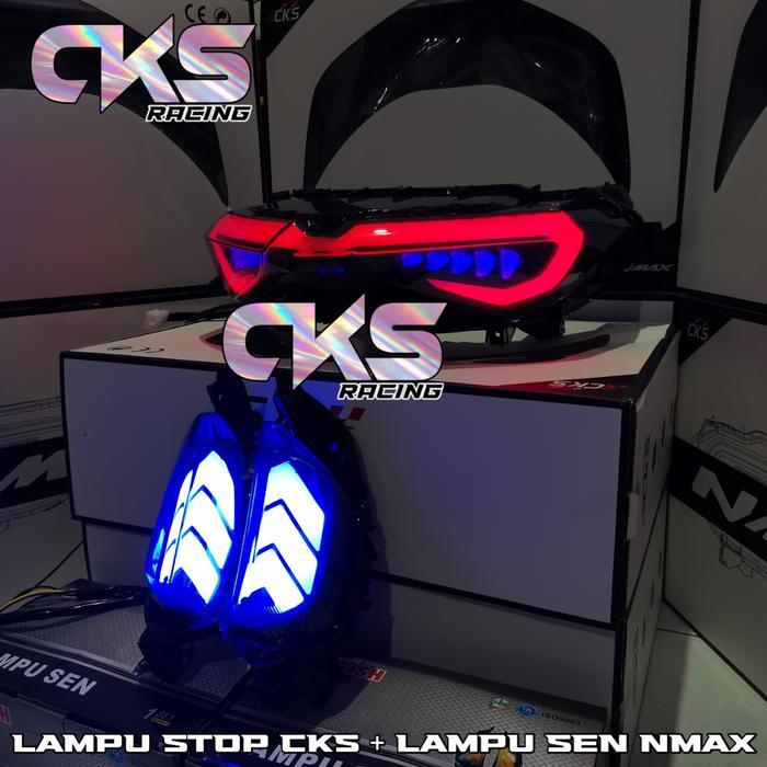LAMPU STOP BELAKANG NMAX NEW LED CKS 2020 PLUS LAMPU SEN SEIN NMAX NEW