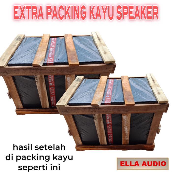Peti Kayu Untuk Speaker Aktif Dan Pasif