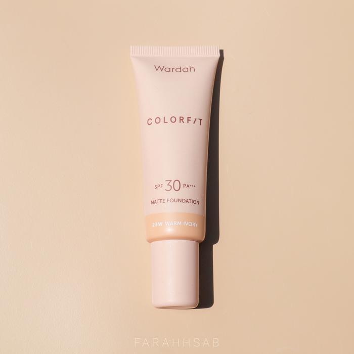 Fandaw- Wardah Colorfit Matte Foundation Spf30 Pa+++ Foundation Wardah Colorfit Matte Foundation