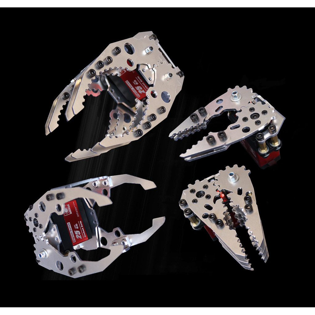 Metal Mechanical Gripper Hand Claw Clamp With Mg996R Servo Steering Engine For Multi Dof Robot Arm
