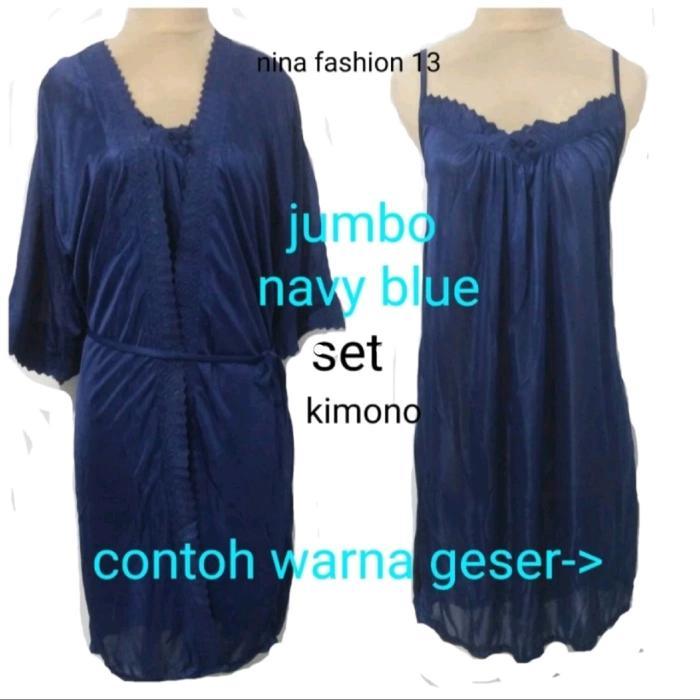 New jumbo set baju tidur kimono wanita dewasa cantik