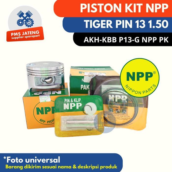 Piston Kit Seher Kit Seher Paket Honda Tiger Pin 13 1.50 Npp Original
