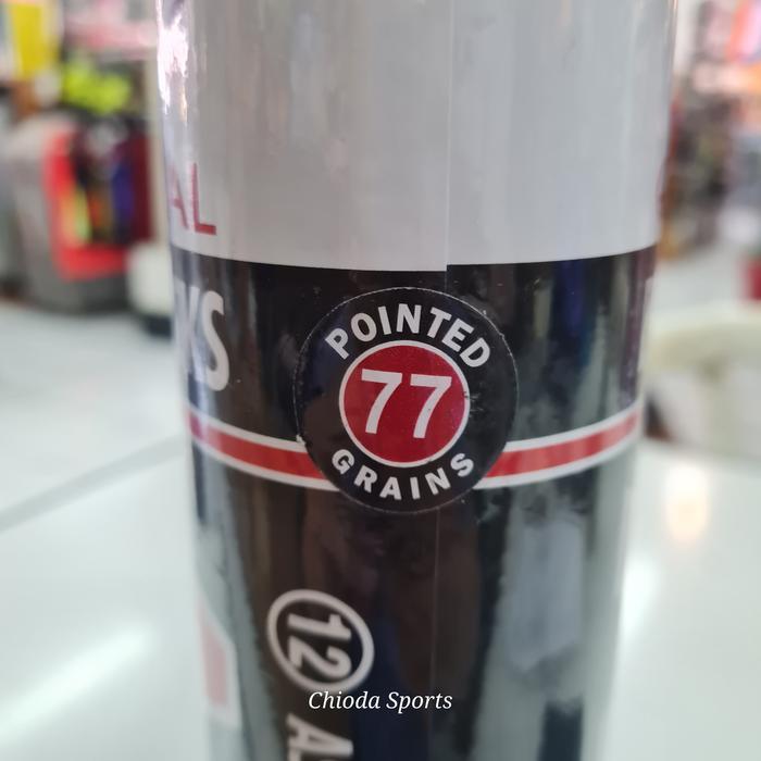 Terlaris Shuttlecock Shuttle Cock Kok Badminton Bulutangkis Aspro Hitam Maroon Lancip Spin Original