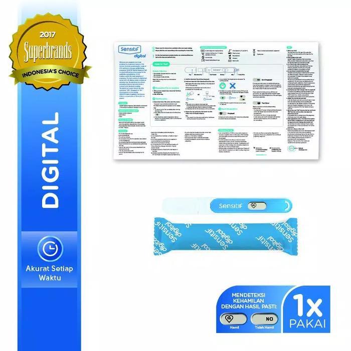 r5gf- Sensitif Digital / Test Pack Digital / Alat Tes Kehamilan / Tespek