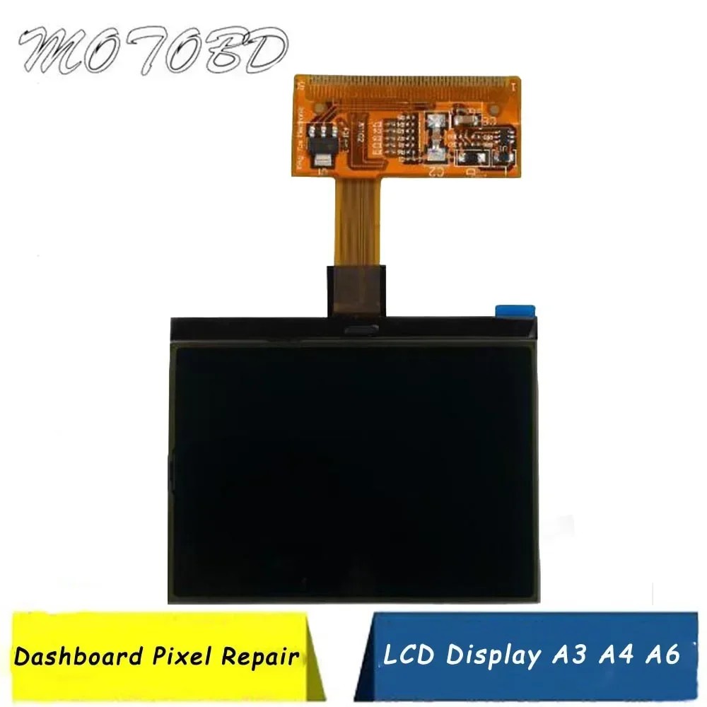 Lcd Display For Audi Tt Year 1998-2006 S3 8L 8N A6 C5 4B Jaeger Top Quality Vw Audi Lcd Screen