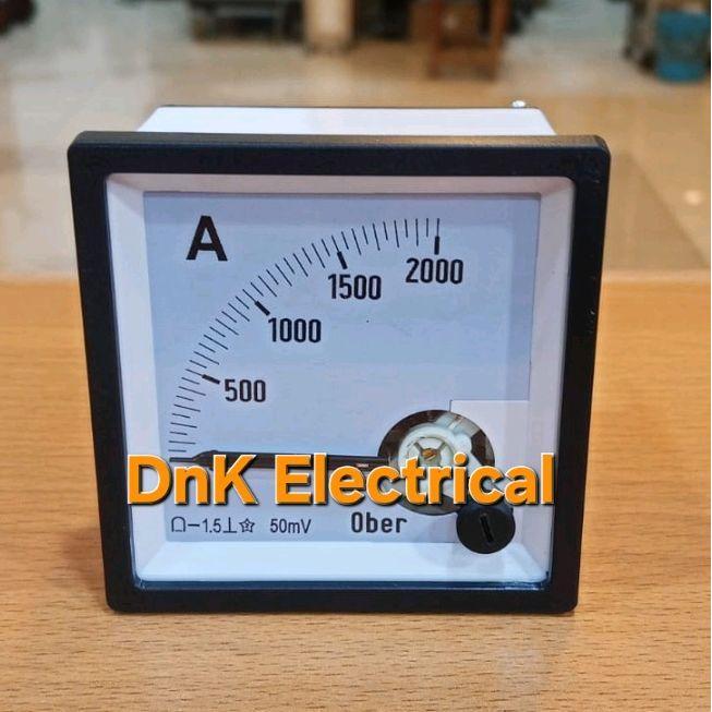 Ampere Meter DC/DC Ampere Meter 2000A Merk OBER