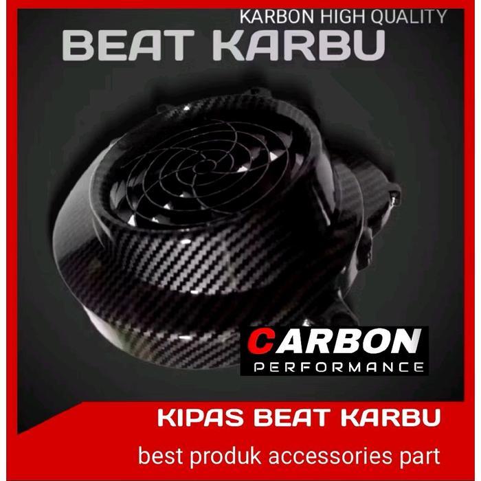 KIPAS BEAT KARBURATOR SCOOPY KARBU CARBON / tutup kipas beat karburator carbon / tutup kipas Scoopy