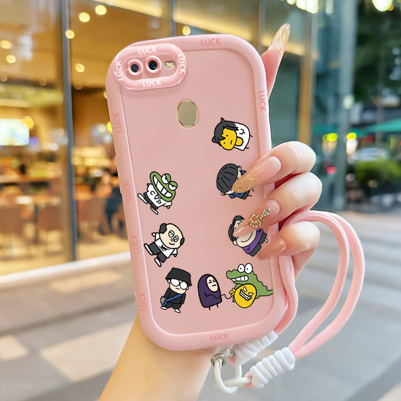Casing Hp untuk OPPO A7 A5s A12 A12s A11K Case Casing Karakter kartun pola Kesing HP Silikon Softcas