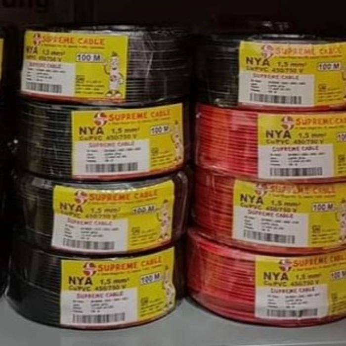 Kabel Tunggal Nya 1.5 Mm Kabel Nya 1,5 Mm Supreme 100 M