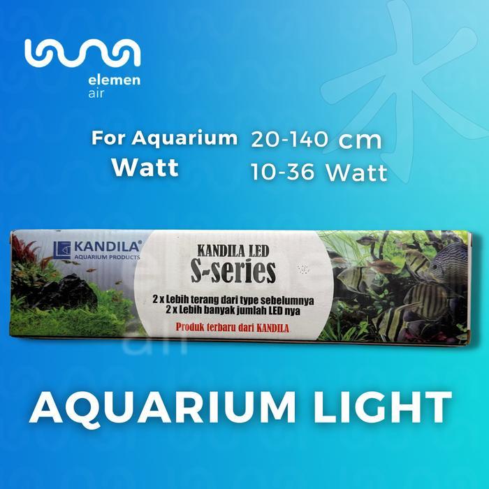 Kandila Lampu LED Kandila S SERIES Aquascape Aquarium Light Lamp S-Series Cahaya Spektrum Penuh