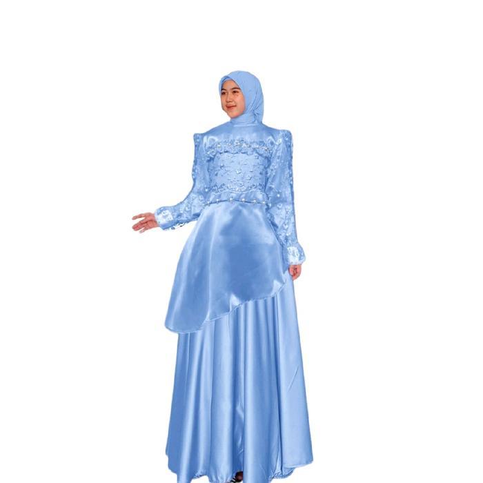ec9o- Maxi Derina Kid & Mom/Bisa Couple/Baju Gamis Anak/Gamis Dewasa/Gamis Model