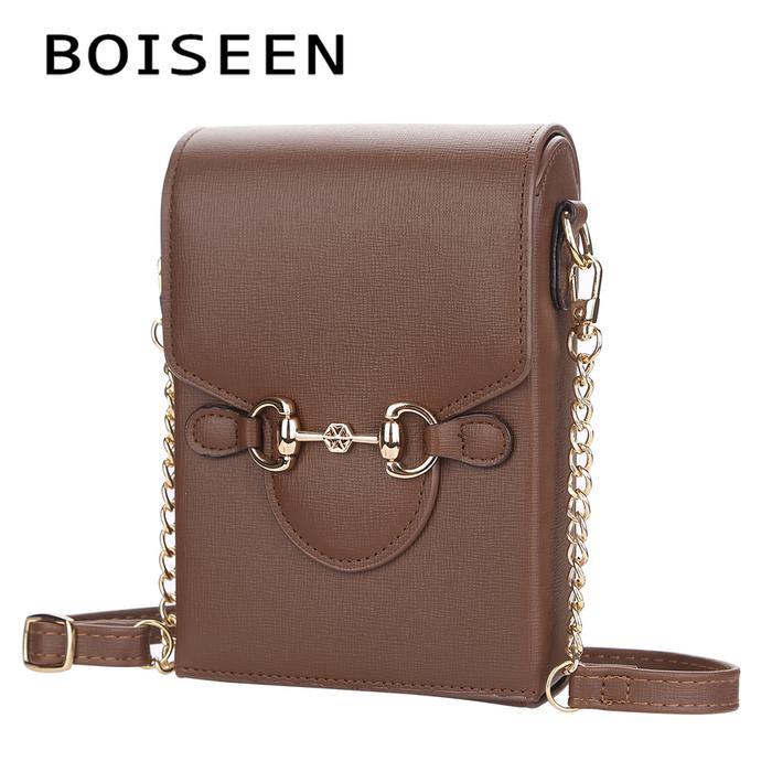 [Voucher] Tas Selempang Wanita Kulit BOISEEN N8620