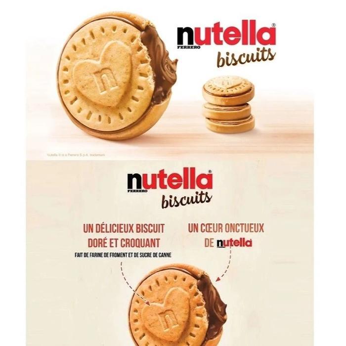 Biskuit Coklat NUTELLA Biscuits asal Eropa