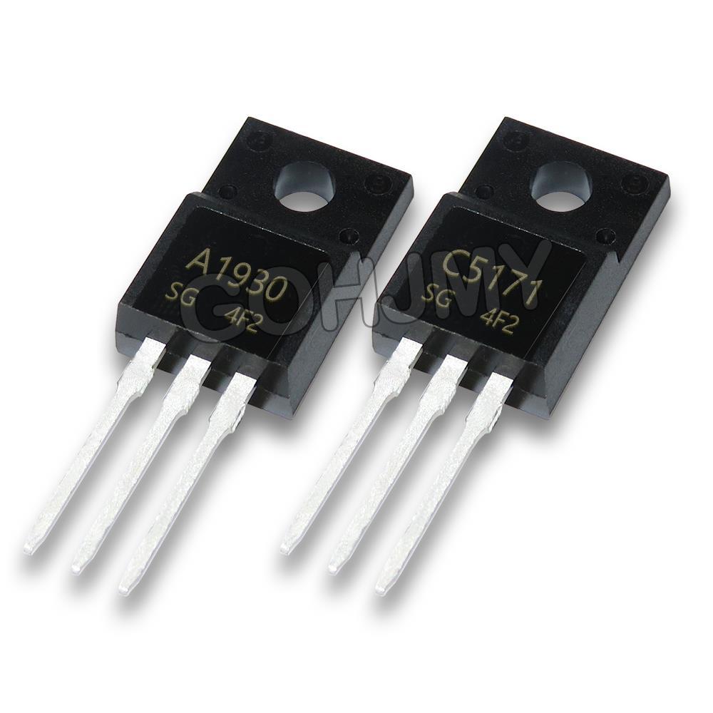 10PCS 2SA1837 2SC4793 2SA1930 2SC5171 2SA2210 2SC6082 2SA2222 2SC6144 TO-220F TO220F C4793 A1837 A19