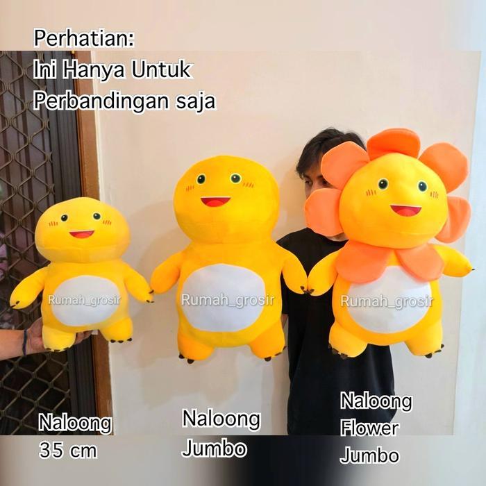 Boneka Dino Naloong Kuning Plush Yellow Dinosaurus Gemoy Nailong Boneka Nalong Boneka Nailong Dino