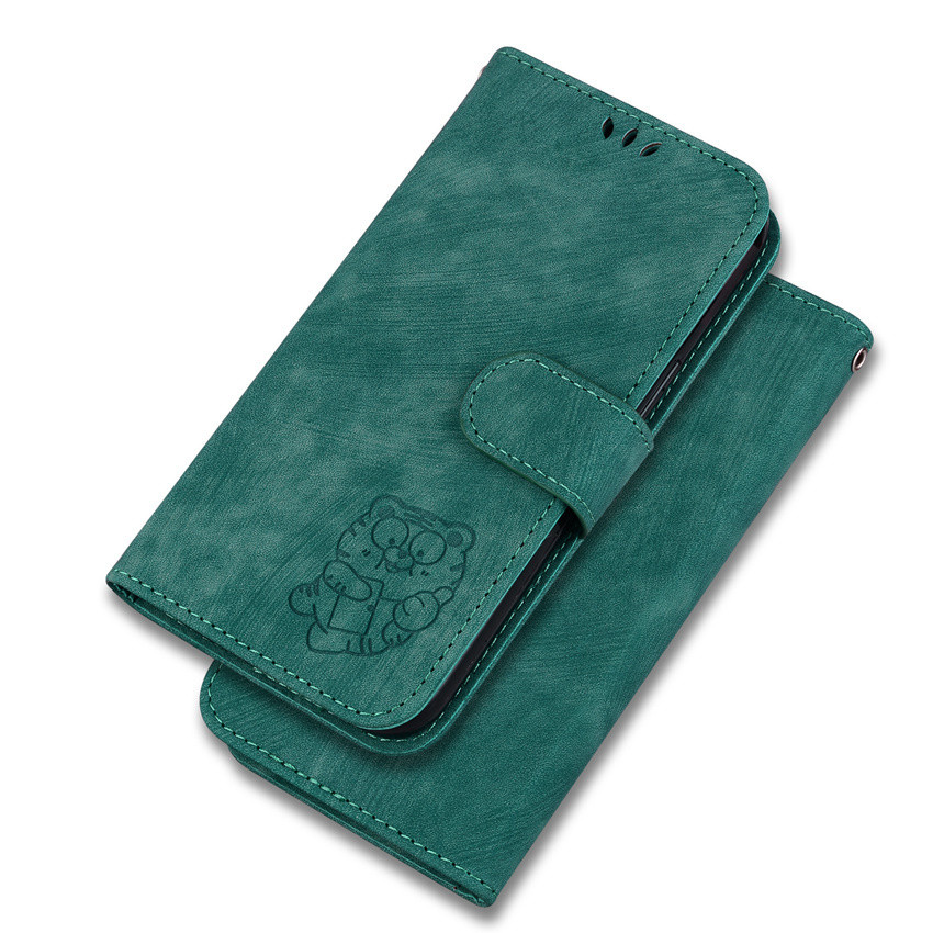 Fashion Tiger Flower Flip Leather Case For Nokia 1.3  1.4 2.2 2.3 2.5 3.2 3.4 4.2 5.3 5.4 6.2 7.2 Wa