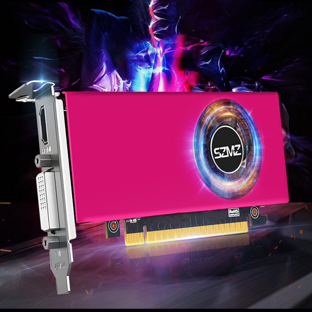 GT740 4GB DDR5 Graphics Card with DVI HDMI-Compatible Interface 128 Bit PCI-E2.0 16X Low Profile Vid