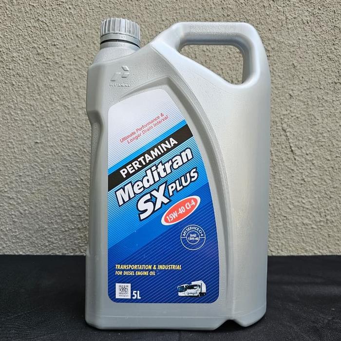 Oli Pertamina Meditran SX Plus Diesel 5 Liter / 1 Galon
