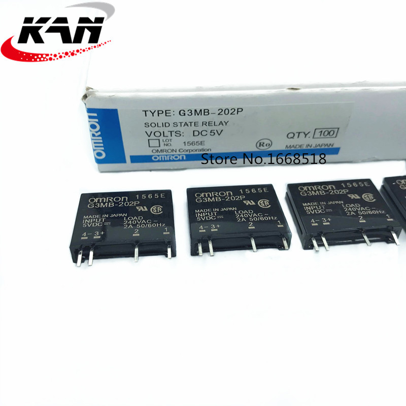 10pcs New original solid state relay G3MB-202P-5VDC G3MB-202P-12VDC
