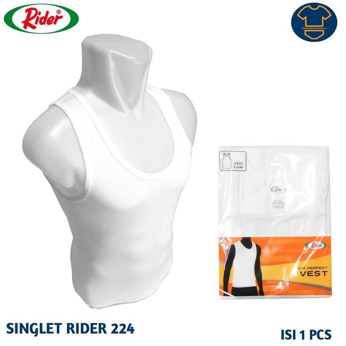 k6zv- Singlet Pria Rider R224B Vest Rider 224 Big Size
