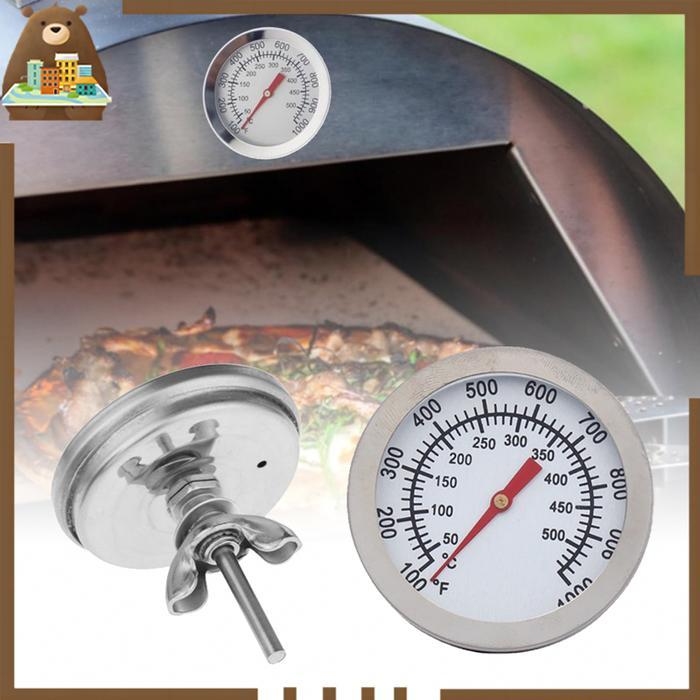 Stainless Oven Thermometer Bimetal Termometer Oven Termometer Daging Bbq Meat Temperature Food