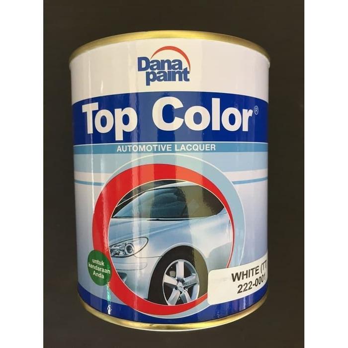 Cat Top Color / Danapaint Top Color putih atau hitam Cat Besi