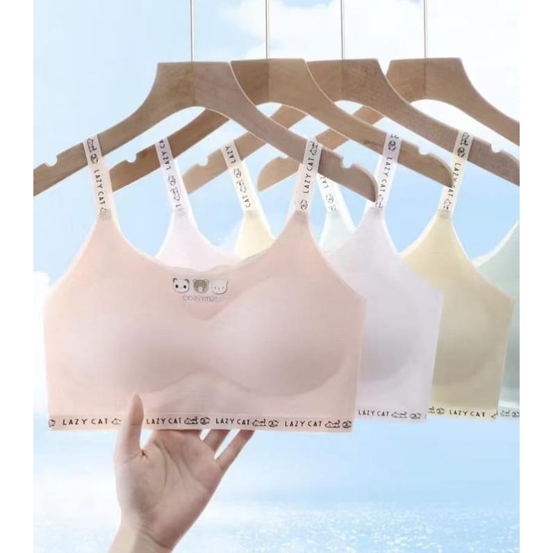 f312- Miniset / Bra Remaja Kally 1854 - Seamless - Tanpa Kawat - Busa Tipis