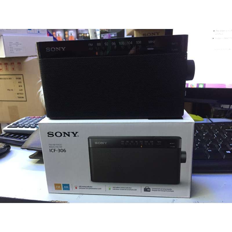 Radio Portable Sony FM/AM ICF-306