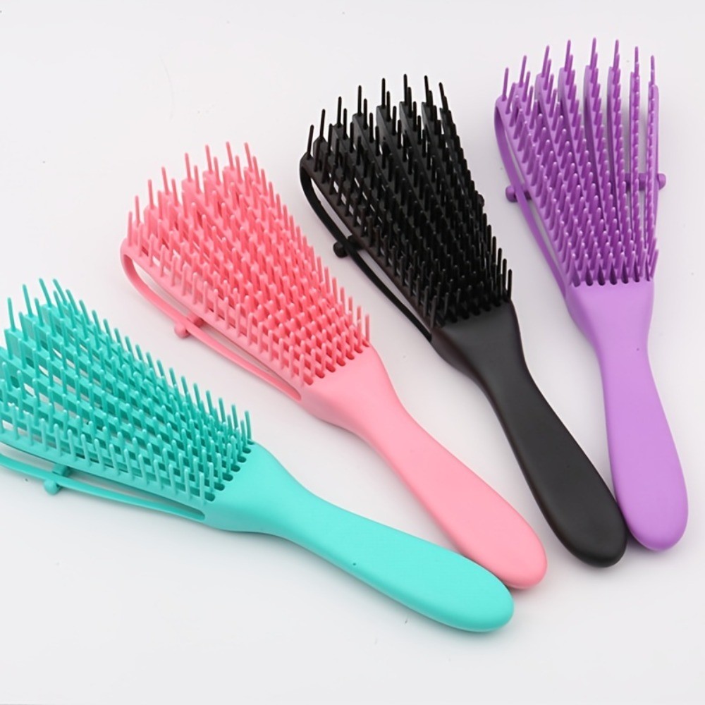 Hair Comb Detangling Brush Scalp Massage Hair Brush Detangler Brush for Curly Hair Thick Octopus