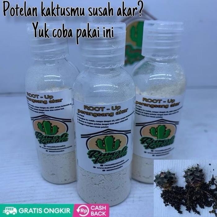 Gardening Mikha Perangsang Akar Potelan Kaktus 40Gram