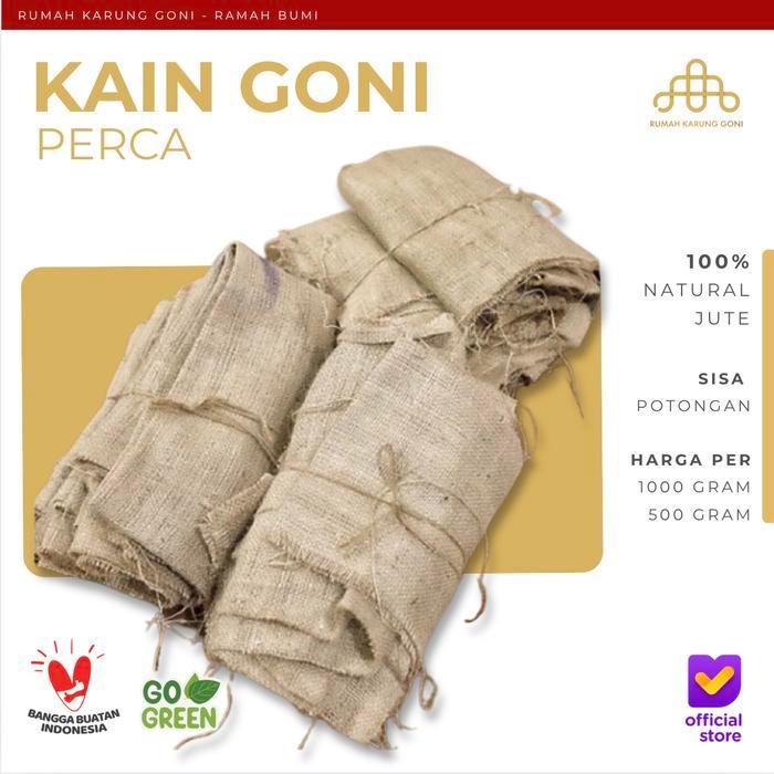 jq41- Kain Goni Perca - Bahan Kain Goni - Kain Goni Kiloan