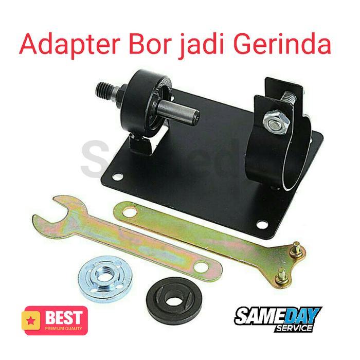 Adapter Bor Listrik Menjadi Gerinda Tangan