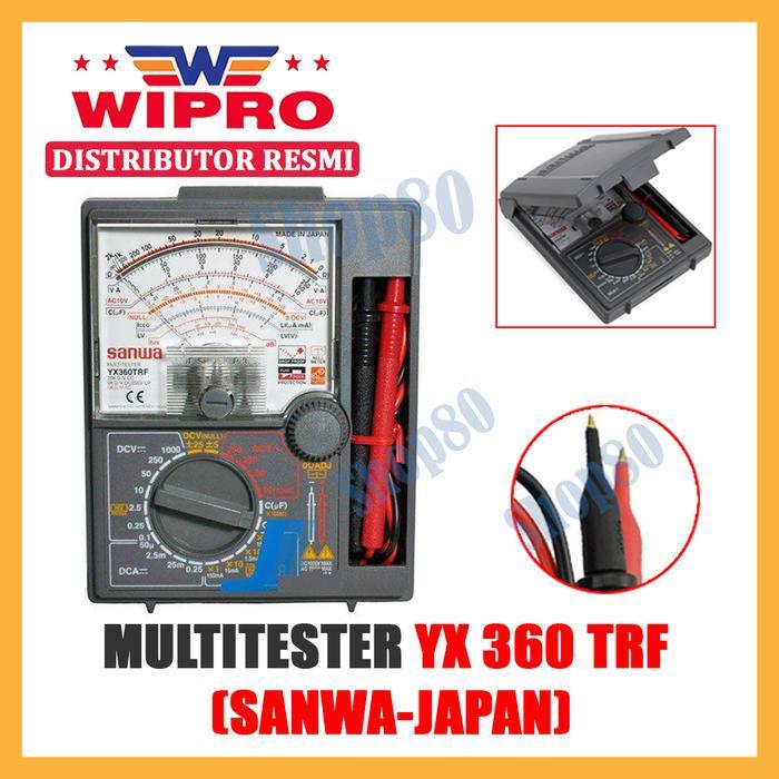 Wipro Multitester Analog Avometer SANWA Multimeter XY360TRF