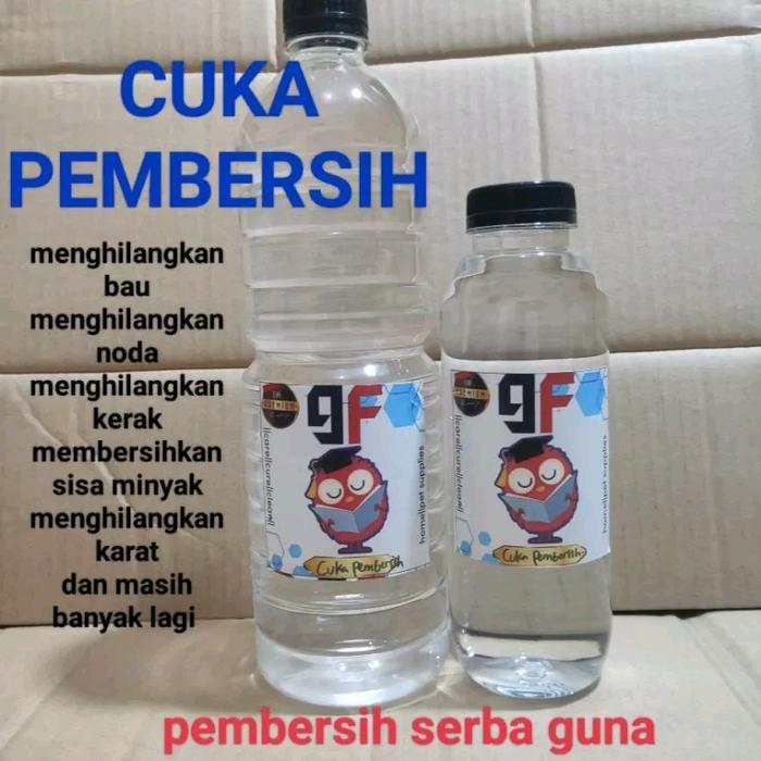 BERKUALITAS cuka pembersih cleaning vinegar 500ml