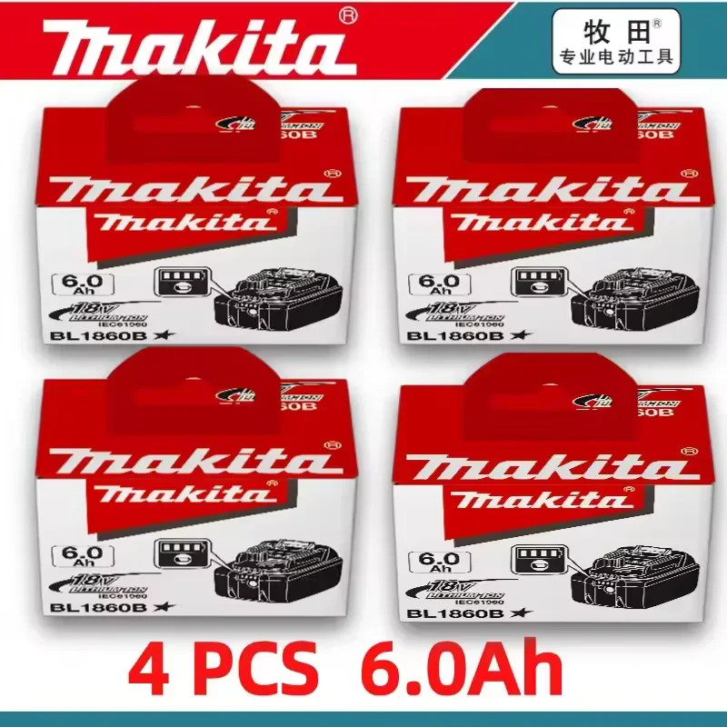 Makita 18V battery for Makita 18V power tools The 18V Makita BL1860B rechargeable battery can