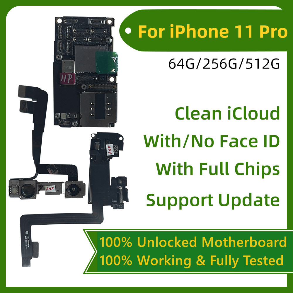 Fully Tested Unlocked For Iphone 11 Pro Max Logic Board Clean Icloud