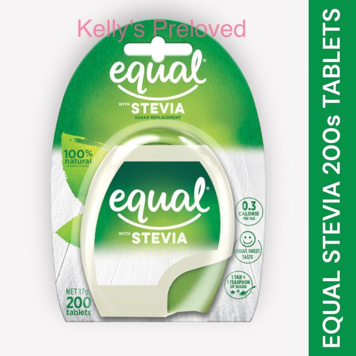 EQUAL STEVIA TABLET SWEETENER ZERO CALORIE PEMANIS PENGGANTI GULA