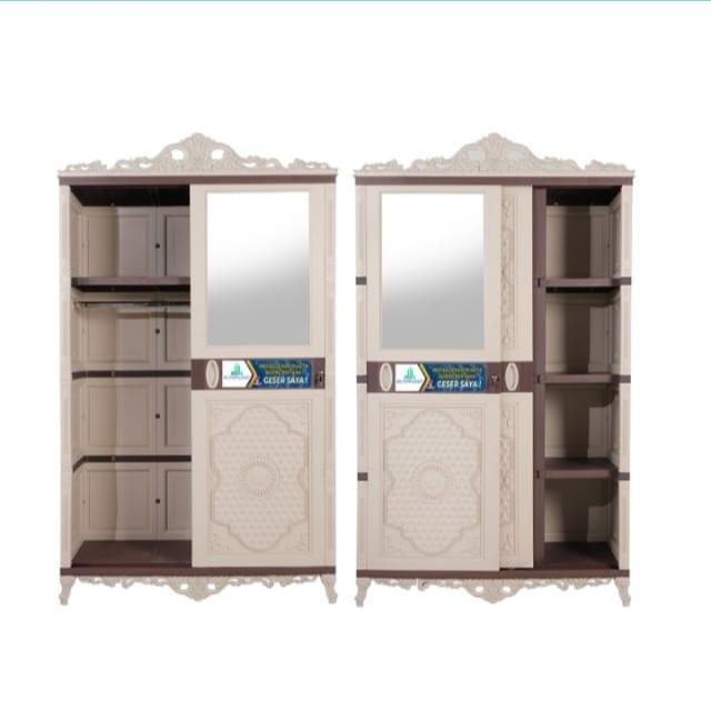 Lemari Baju Pakaian Plastik Olymplast Otc Sliding - Bandung Area Saja