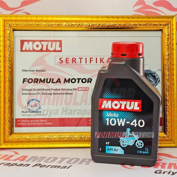 Motul Moto 4T All Series 800ml/1L - Oli Mesin Motor 4TAK (Original Resmi)
