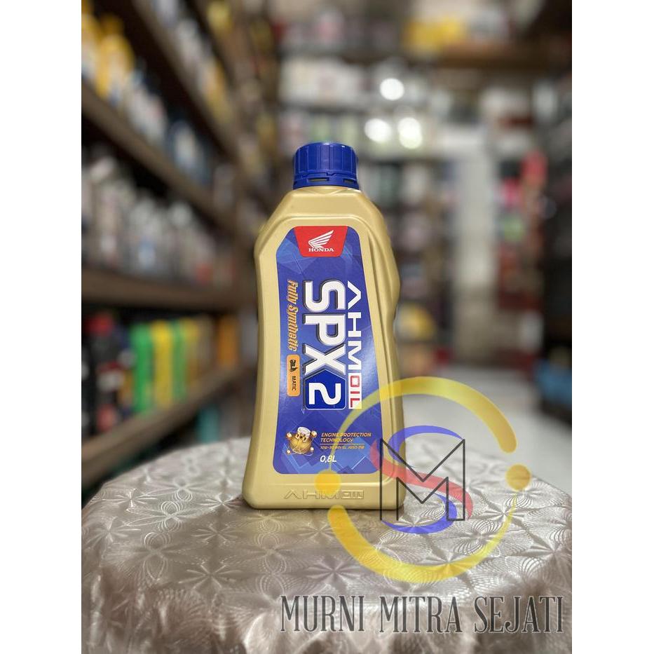 Honda AHM SPX 2 Matic SAE 10W-30 Oli Motor SPX2 10W30 10 W 0.8 800 mL