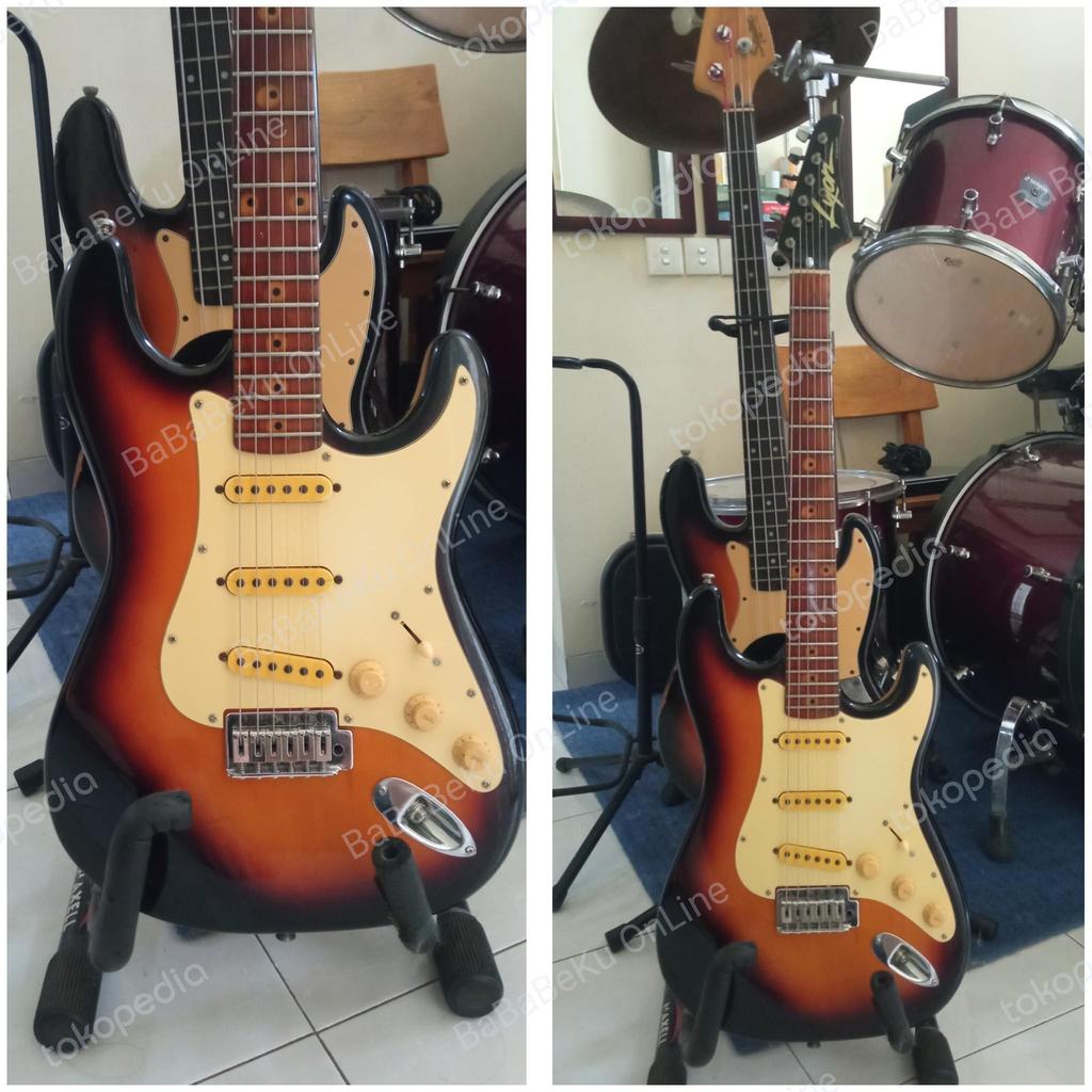 Gitar Elektrik Lyon by Washburn, drpd beli gitar kw  mending yang ini.