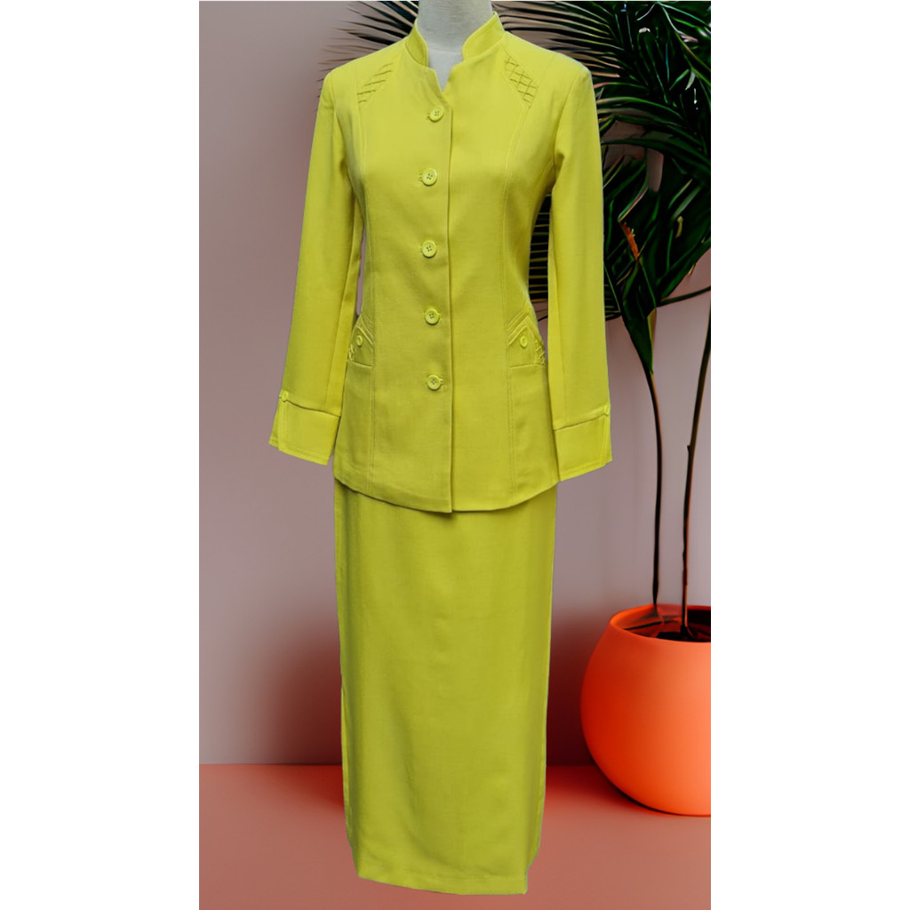 Vest SET BLAZER BAJU SERAGAM BIRU MUDA PAUD GURU TK,KANTOR BANK,KLINIK,RUMAH SAKIT CANTIK TERLARIS