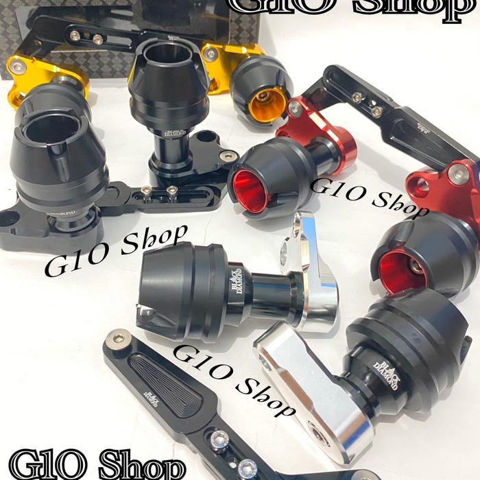 Spesial Slider Knalpot / Jalu Knalpot Black Diamond Motor Adv 150 / Pcx 150 / Pcx 160 / Vario 160 /