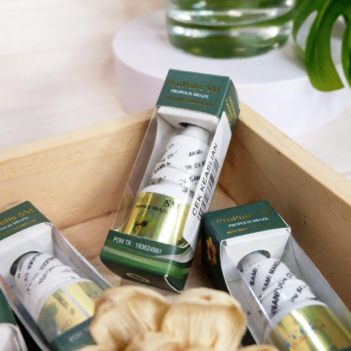 lk5v- Propolis Sm Untuk Benjolan Leher Badan Tangan Gondok Kelenjar Getah Bening Ganglion